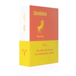 SternSeifen Widder-Edition – 100g Seife, entfacht den Eifer und die Entschlossenheit des Widders in dir