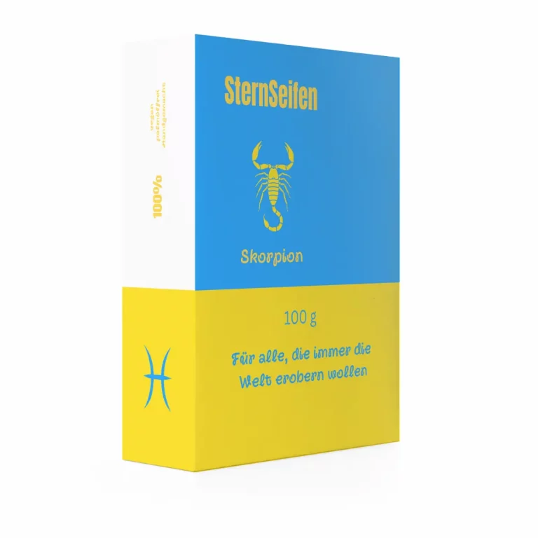 SternSeifen Skorpion-Edition – Inspirierende Seife für Weltenbummler und Eroberer